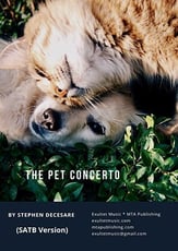 The Pet Concerto: SATB Version SATB Vocal Score cover